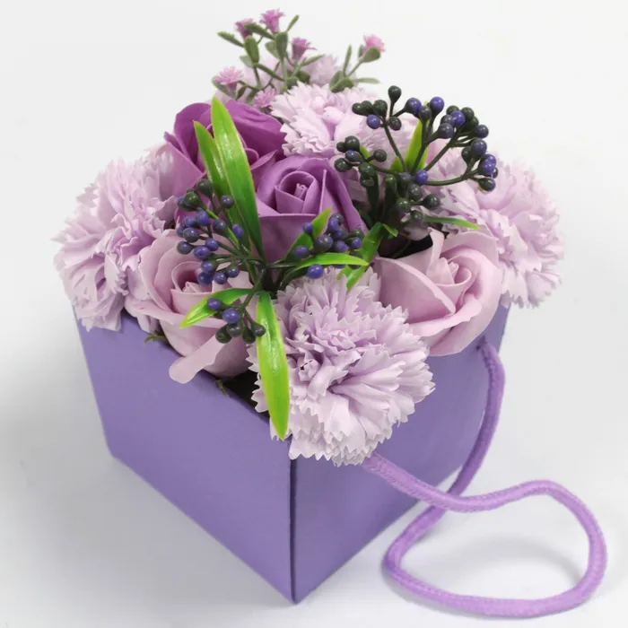 Ancient Wisdom Vibrators Luxury Soap Flower Bouquets Lavender Rose Carnation