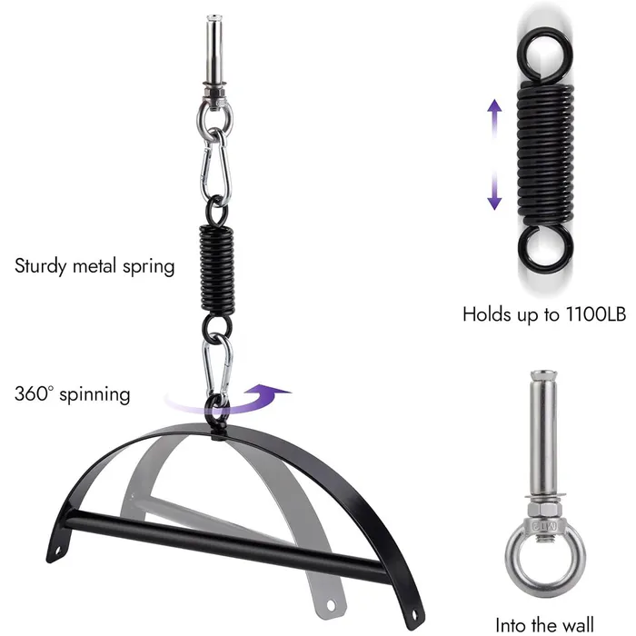 Couples SexyPlay BDSM Hanging Door Sex Swing Restraint Kit with Waist Pad