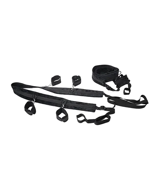 Anal Saffron No Matter Where Adjustable Bondage Restraint System Black Sportsheets International Anal Saffron No Matter Where Adjustable Bondage Restraint System Black Sportsheets International