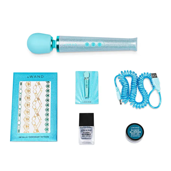 Le Wand Vibrators Le Wand All that Glimmers Blue