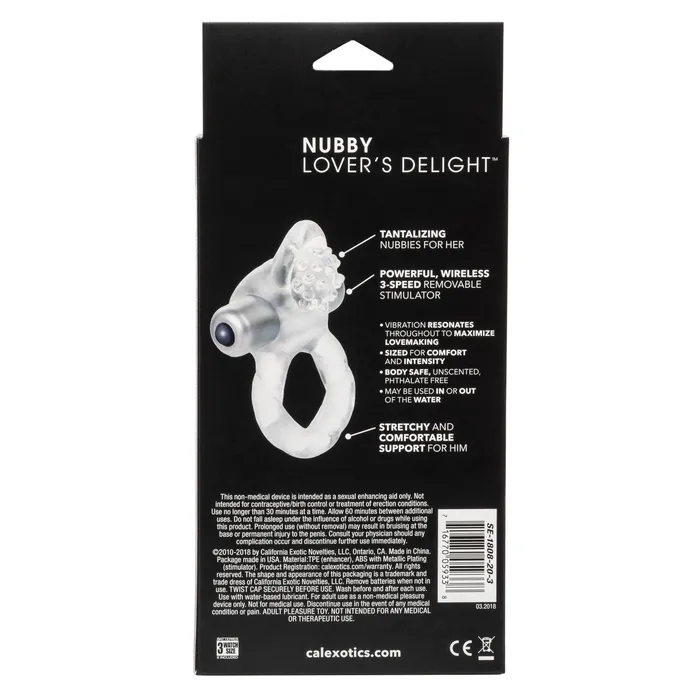 Vibrators CalExotics Nubby Lovers Delight Vibrators CalExotics Nubby Lovers Delight