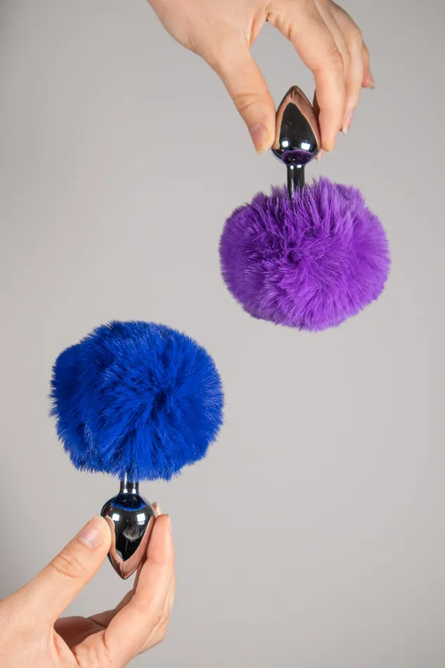 Anal Posmo Fluph Blue Butt Plug