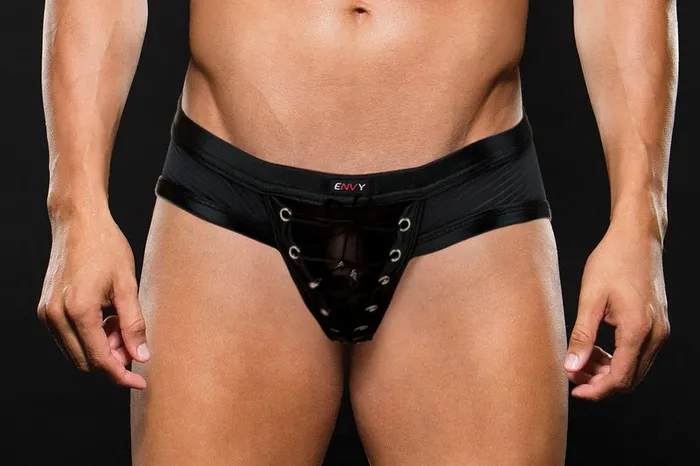Envy Envy E095 Locker Room Briefs Black Anal