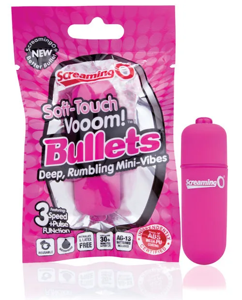 Vibrators Screaming O Screaming O Soft Touch Vooom Bullet Assorted Colors