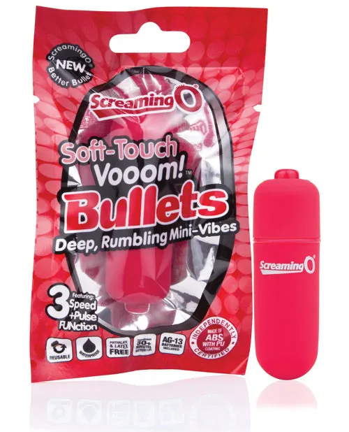 Vibrators Screaming O Screaming O Soft Touch Vooom Bullet Assorted Colors